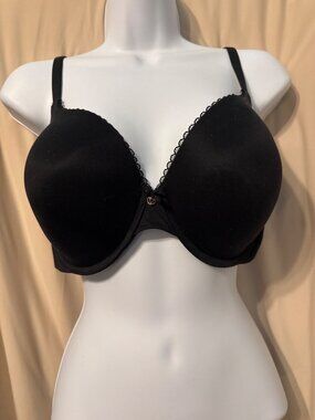 Victoria's Secret Black Underwire Bra EUC 38D